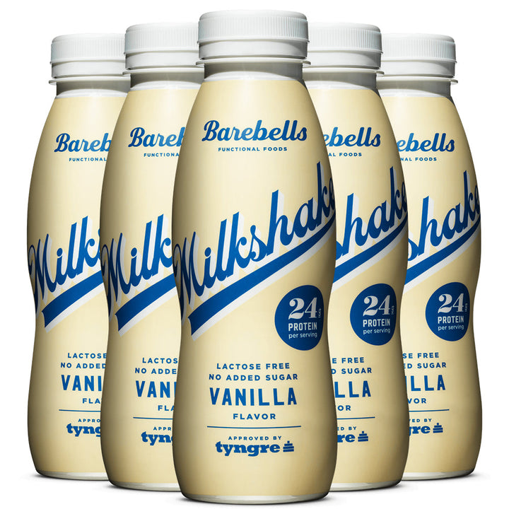 Barebells Milkshake – Vanilla (5 x 330 ml)