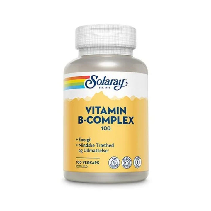 Solaray Vitamin-B-Komplex 100 (100 Kaps.)