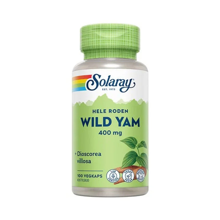 Solaray Wild Yam Root 400 mg (100 Kaps.)