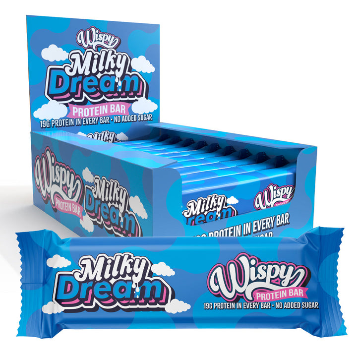 Wispy Proteinriegel – Milky Dream (10 x 55 g)