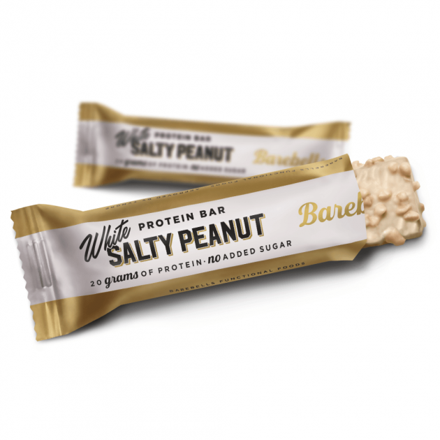 Barebells Proteinriegel – White Salty Peanut (55 g)